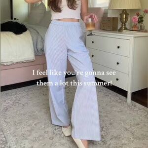 Altar'd State Gracie Striped Coastal Pants